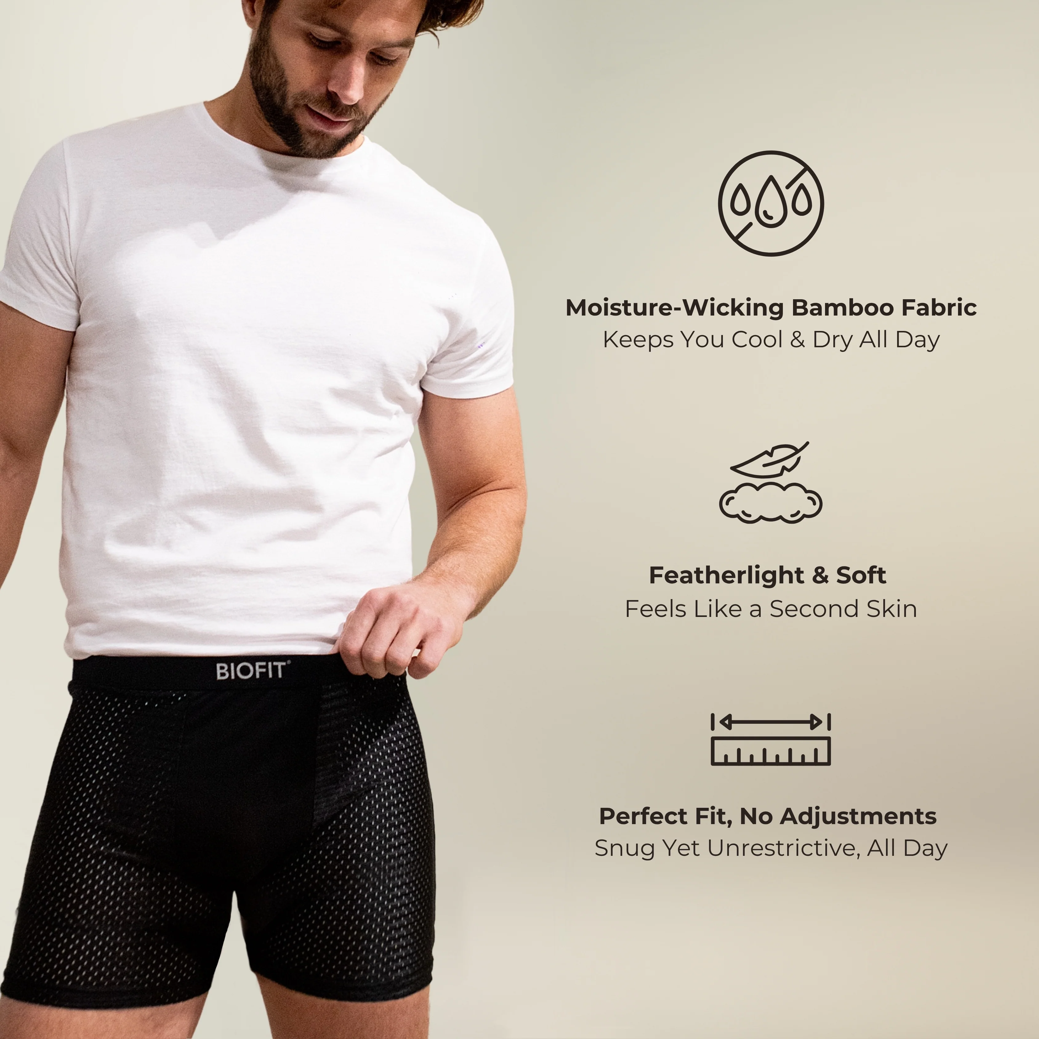 BIOFIT Essentials Boxer 2.0 Black - Image 3