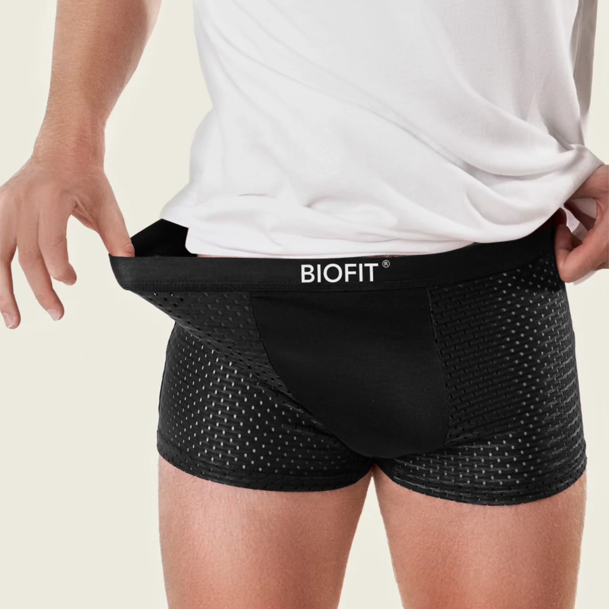 BIOFIT Essentials Boxers 5-Pack Black | + 5 FREE - Image 4