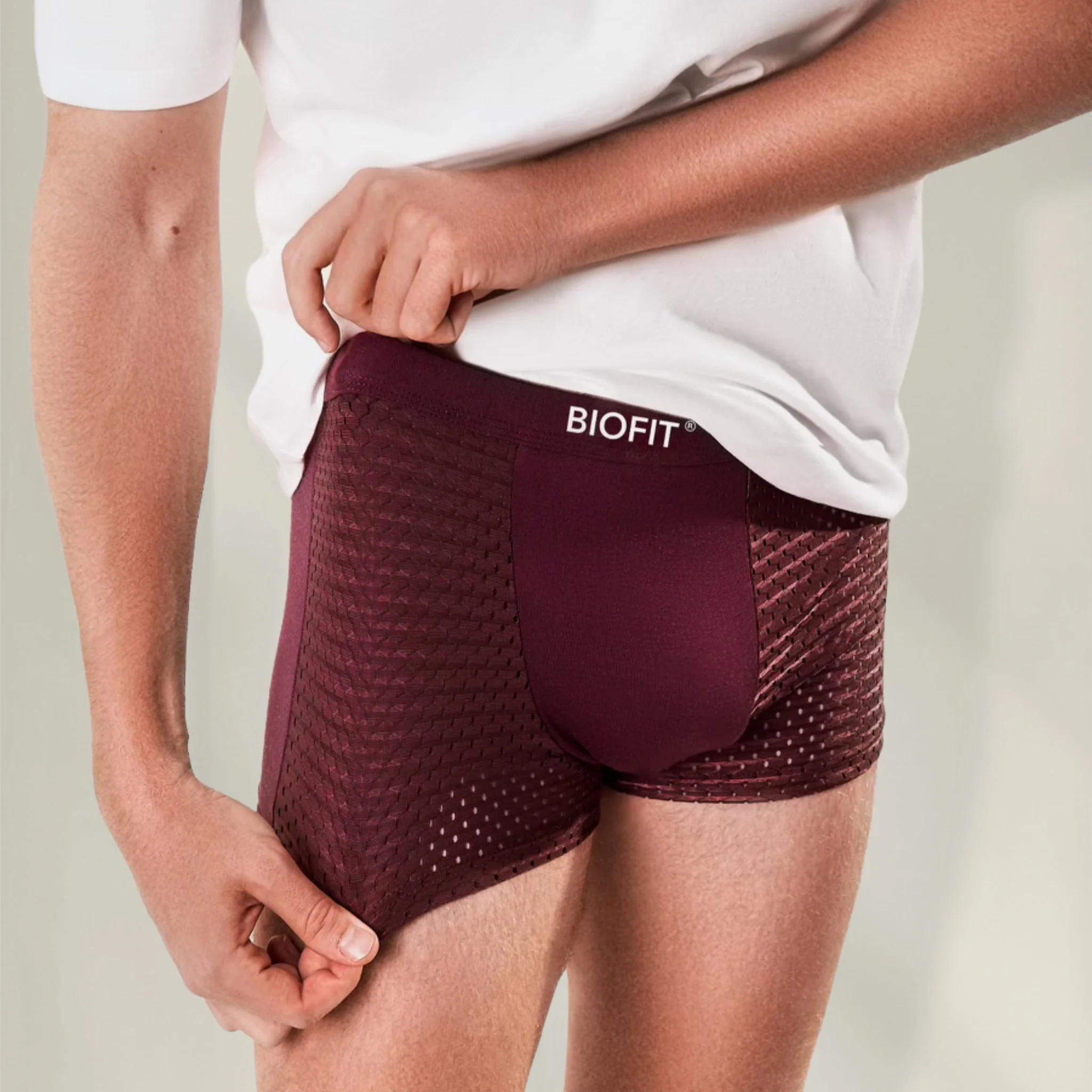 BIOFIT Essentials Boxers 5-Pack Red | + 5 FREE - Image 4