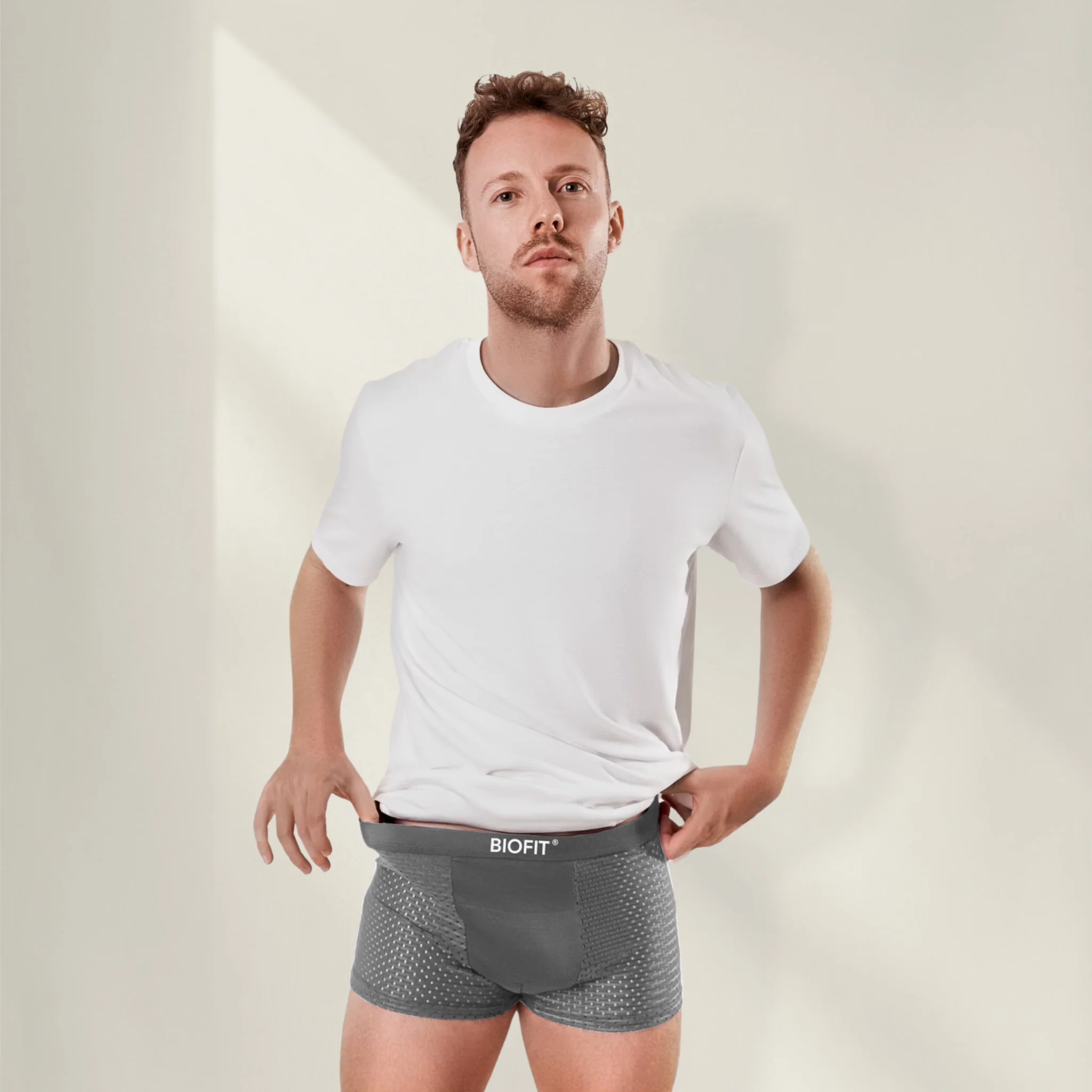 BIOFIT Essentials Boxer Grey - Image 2