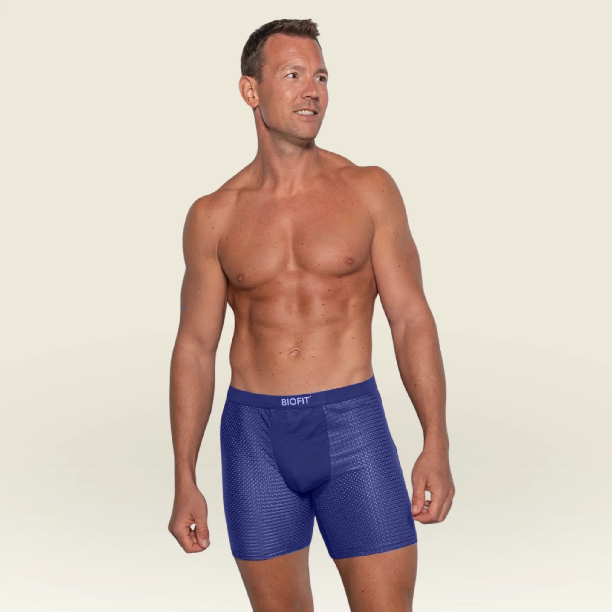 BIOFIT Essentials Boxer Briefs Blue - Image 6