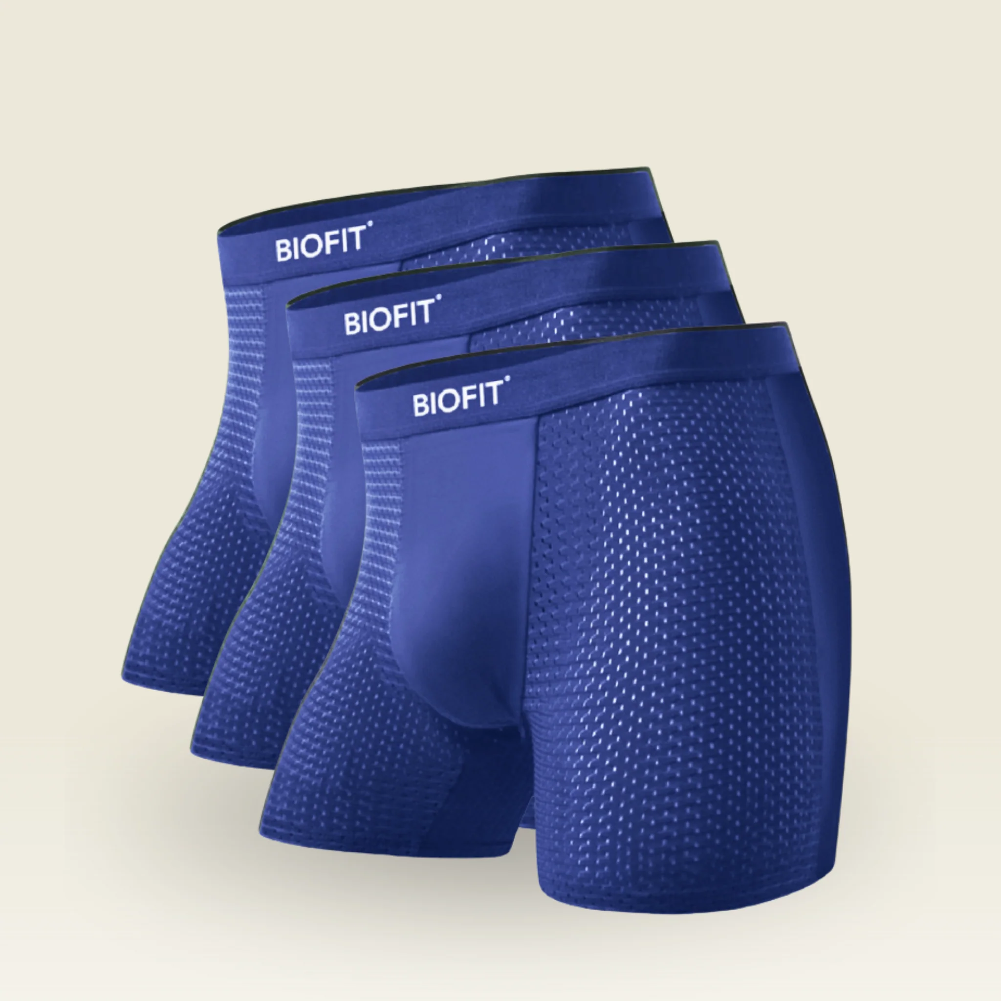 BIOFIT® Essentials Boxer Trunks Blue - Image 15