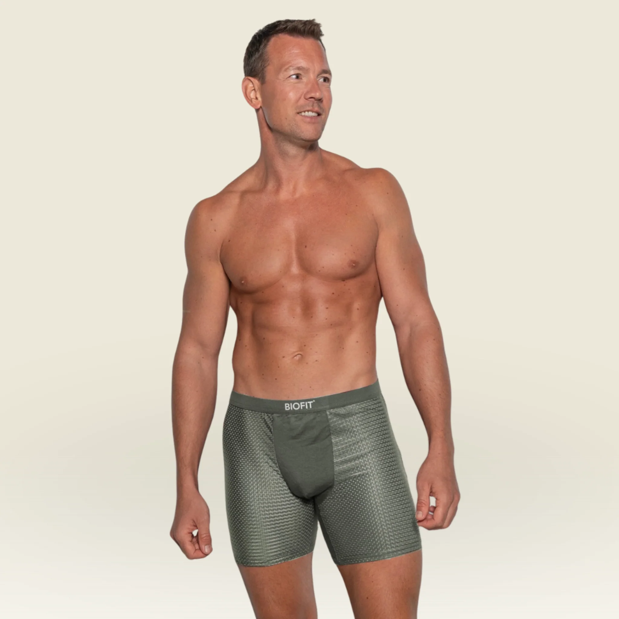 BIOFIT Essentials Boxer Briefs Green - Image 6