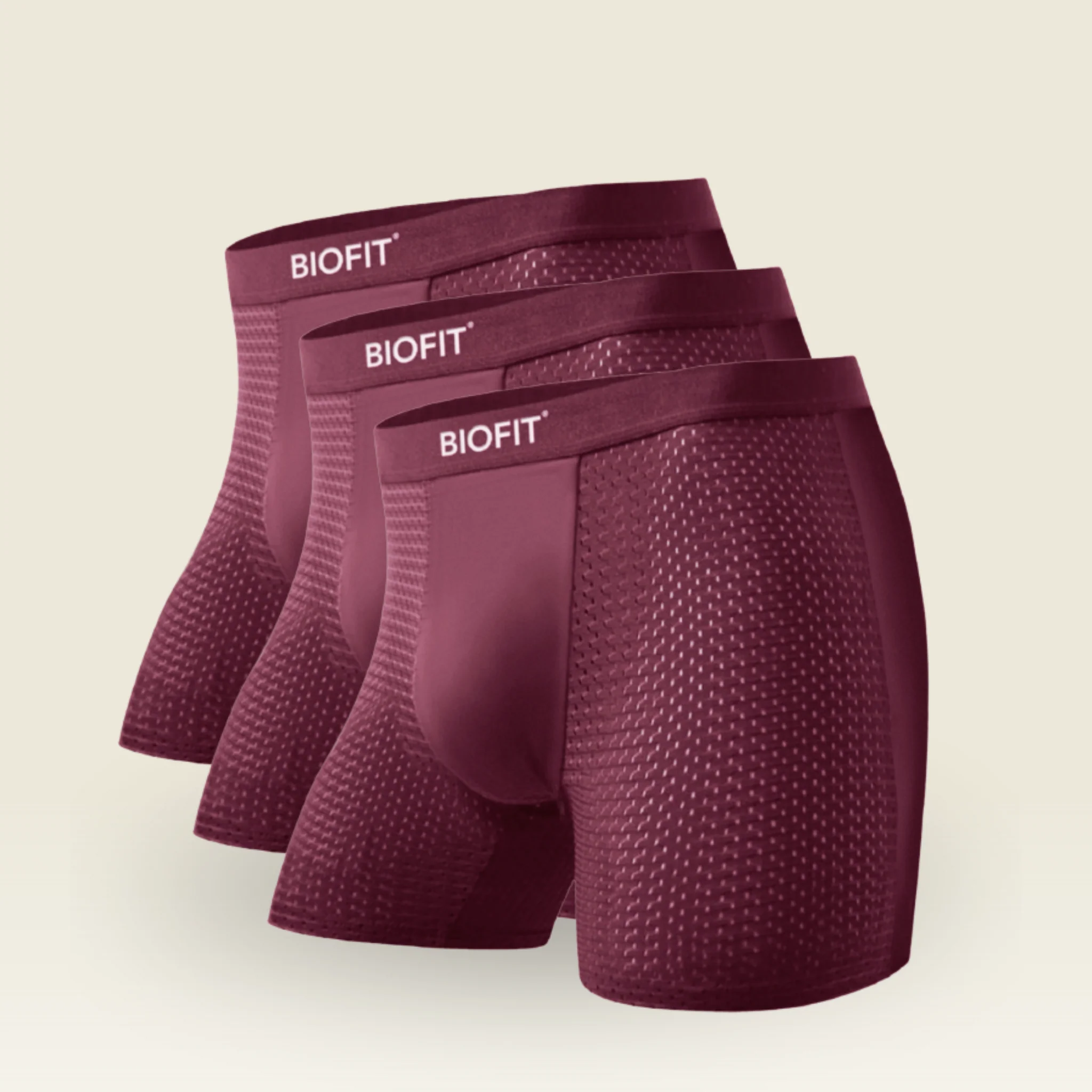 BIOFIT® Essentials Boxer Trunks Red - Image 15