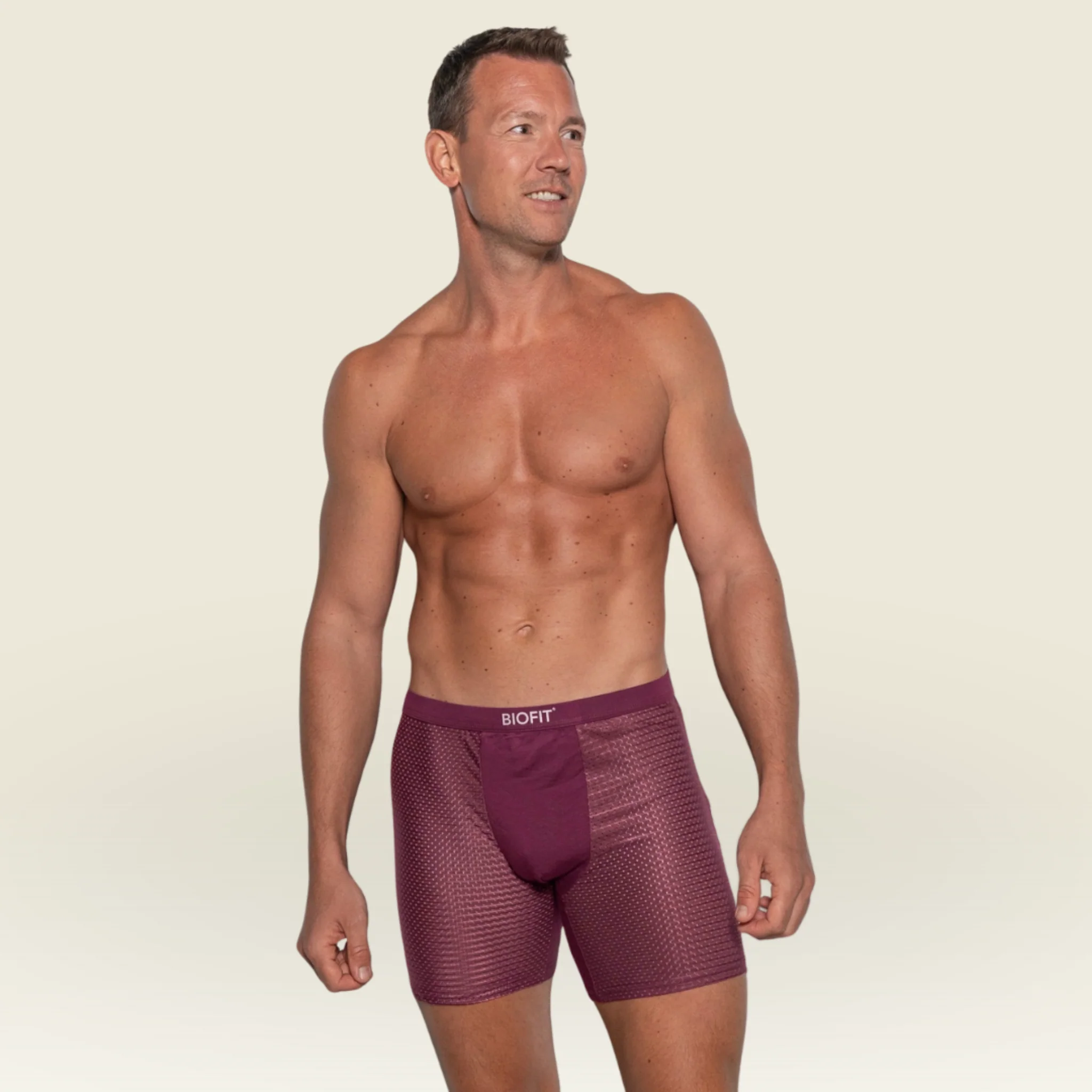 BIOFIT Essentials Boxer Briefs Red - Image 6