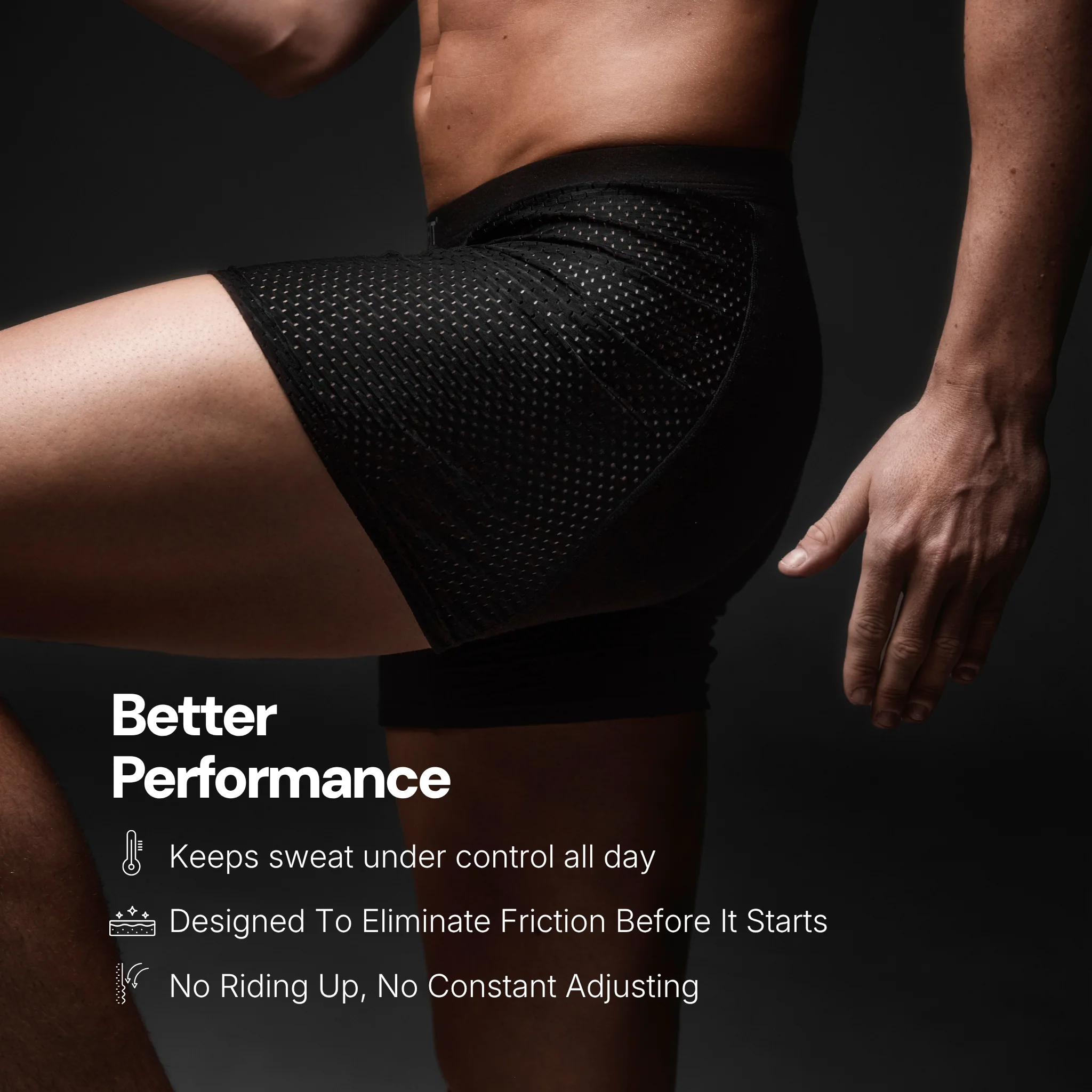 BIOFIT® Origins Black Boxers 3-Pack - Image 5