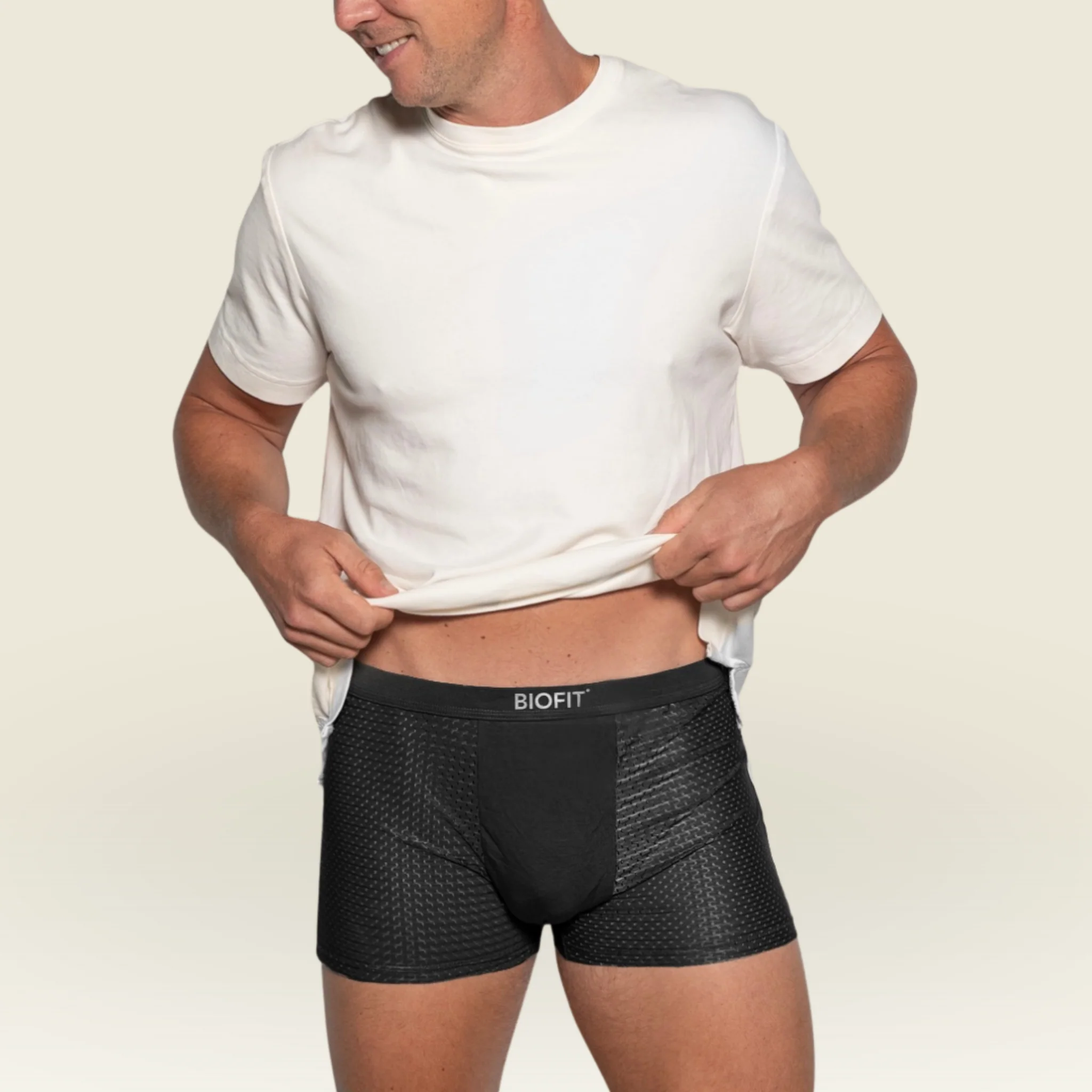 BIOFIT Essentials Boxer Trunks Black - Image 7