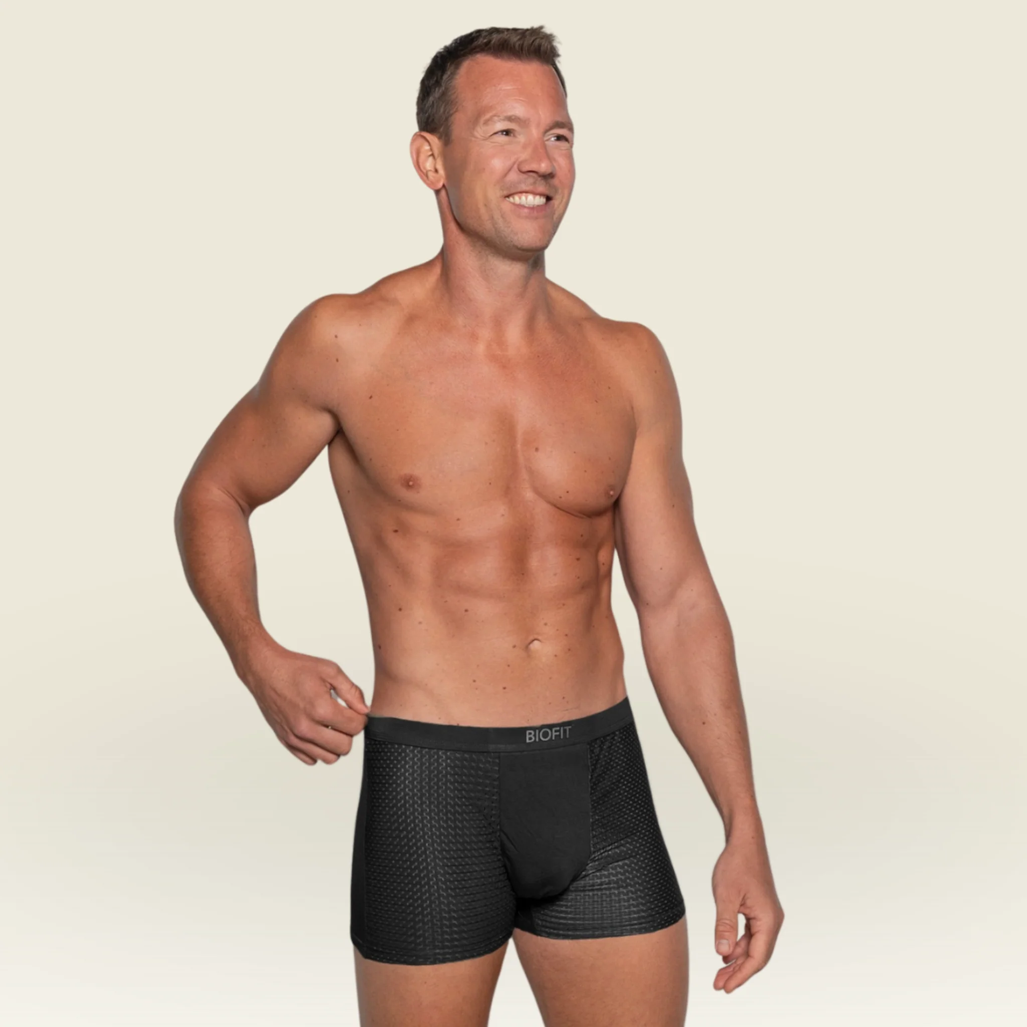 BIOFIT Essentials Boxer Trunks Black - Image 8